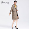 SAINT L’UCK/圣媛女装新中长款毛呢香风合体大衣SA420D51 商品缩略图0