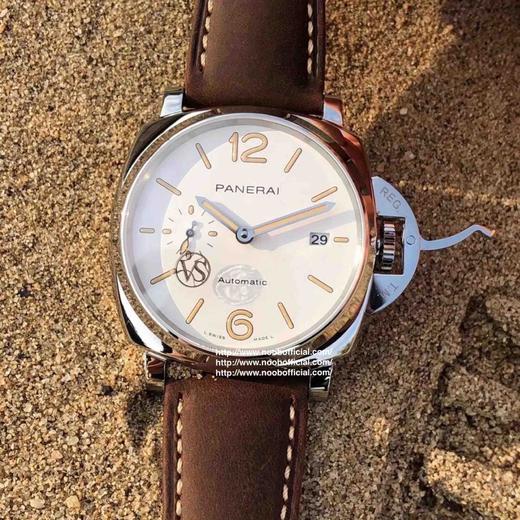 VS新品：沛呐海 Luminor Due 庐米诺杜尔-42毫米PAM1046 超级纤薄表壳 经典三文治米色表盘，上手舒适，不厚重男女均可佩戴！情侣腕表首选～ 商品图12