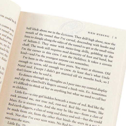 【中商原版】皮尔斯布朗：火星崛起 英文原版 Red Rising 科幻小说 Pierce Brown 商品图3