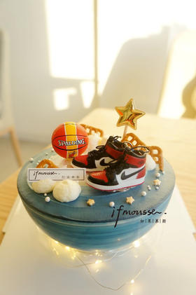 「男士」深蓝星球AJ 篮球