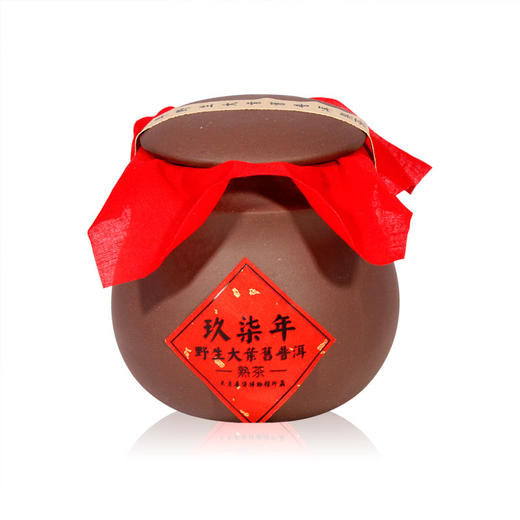97年野生大叶旧熟茶罐装125g 商品图1