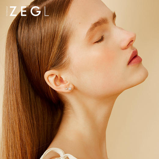 ZENGLIU999纯银耳钉女银耳环2020新款潮简约小巧众耳饰养耳洞耳棒 商品图1