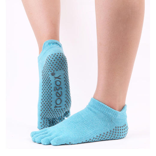 HaWaTa华威特TS系列特价秋冬五指瑜伽硅胶防滑踩脚瑜伽袜 商品图4