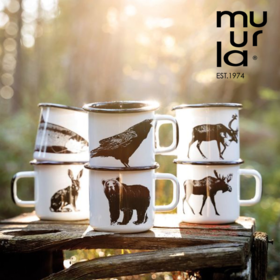 muurla搪瓷杯北欧系列马克杯 咖啡杯 芬兰进口 露营 野餐 户外 家用 可明火 |百里居