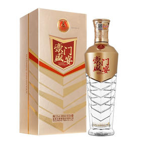 【推荐】五粮液股份 52度 高度白酒 浓香型 粮食酒礼盒装商务用酒 豪门盛宴 500ml单瓶