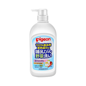 【日本进口】贝亲奶瓶果蔬清洗剂 瓶装800ml+替换装700ml