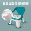 【1-6岁适用，舒适靠背】好娃娃儿童靠背椅子宝宝凳子家用叫叫椅座椅婴儿学坐椅塑料垫脚凳幼儿园男女孩踩脚凳洗手台阶防滑增高双层阶梯小板凳 商品缩略图1