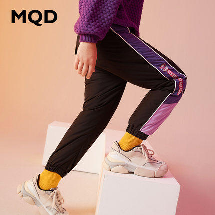 MQD-童装女童加厚运动羽绒裤冬装儿童韩版保暖休闲长裤潮 商品图2