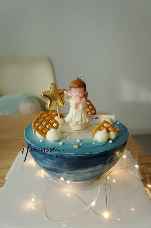 「男孩」深蓝星球 天使蜡烛款 商品图0