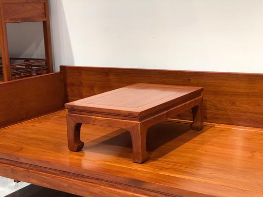 红桥红  家具严选  缅甸花梨（大果紫檀）  【210 直腿三围板 罗汉床两件套】 商品图5