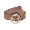 GUCCI 古驰 女士皮革互扣式 G 腰带 卡其色 370543 AP00G 2754 商品缩略图1