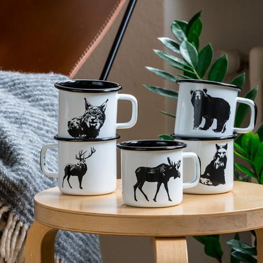 muurla搪瓷杯北欧系列马克杯 咖啡杯 芬兰进口 露营 野餐 户外 家用 可明火 |百里居 商品图3