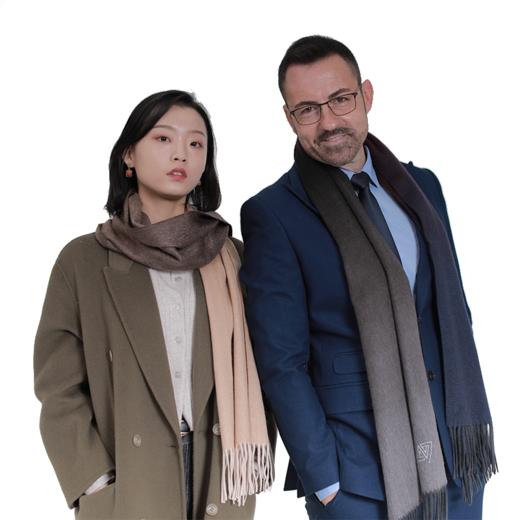 旅漫/Alumann 2020秋冬新款 PLANET系列 纯羊绒围巾 商品图4