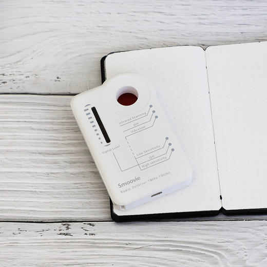 【防偷拍防摄像头】Smoovie多功能探测仪时尚版&无线宽频信号探测仪|声光警报|小巧便携 商品图2