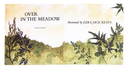 【送音频】【廖彩杏书单】over in the meadow 在草原的那一边   英文儿歌平装绘本 商品图1