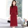 LY96836新款加绒加厚配大衣的内搭打底针织毛衣裙 商品缩略图3