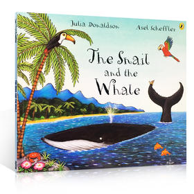 【送音频】【性格培养】The Snail and the Whale 蜗牛和鲸鱼   幼儿早教启蒙入门平装绘本