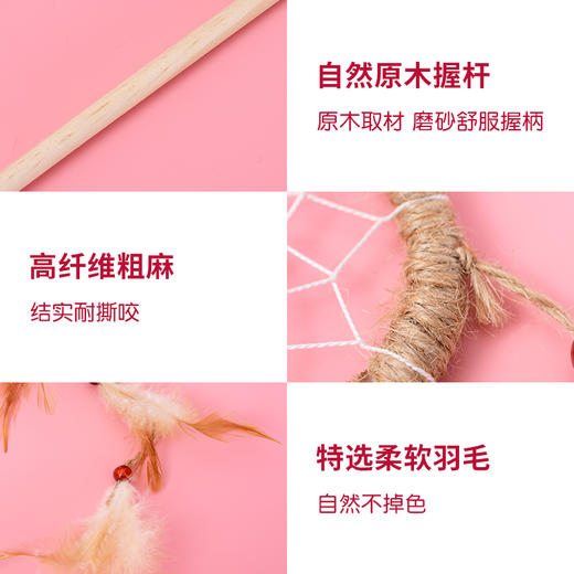 猫咪玩具捕梦网逗猫棒 商品图3