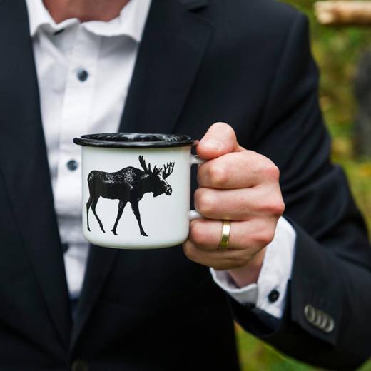 muurla搪瓷杯北欧系列马克杯 咖啡杯 芬兰进口 露营 野餐 户外 家用 可明火 |百里居 商品图1