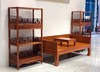 红桥红  家具严选  缅甸花梨（大果紫檀）  【210 直腿三围板 罗汉床两件套】 商品缩略图2