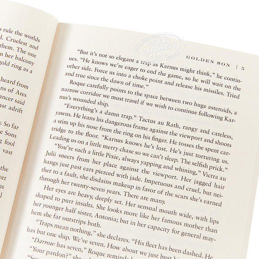 【中商原版】皮尔斯布朗：黄金之子（火星崛起2）英文原版 Golden Son 科幻小说 商品图3