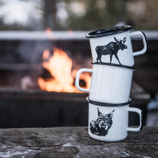 muurla搪瓷杯北欧系列马克杯 咖啡杯 芬兰进口 露营 野餐 户外 家用 可明火 |百里居 商品图9