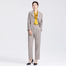 圣三利羊毛裤子直筒SL2036159