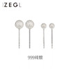 ZENGLIU999纯银耳钉女银耳环2020新款潮简约小巧众耳饰养耳洞耳棒 商品缩略图3