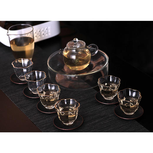 茶家手工玻璃杯5#小白菜光面品茗杯茶杯个人杯主人杯 商品图2