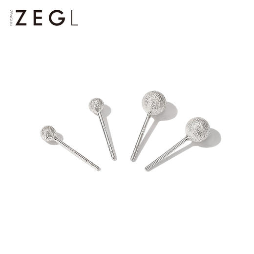 ZENGLIU999纯银耳钉女银耳环2020新款潮简约小巧众耳饰养耳洞耳棒 商品图0