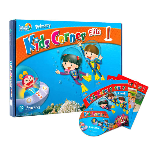 【麦凯思图书】原版进口 培生朗文英语衔接教材 Kids Corner 6-12岁  盒装 商品图0