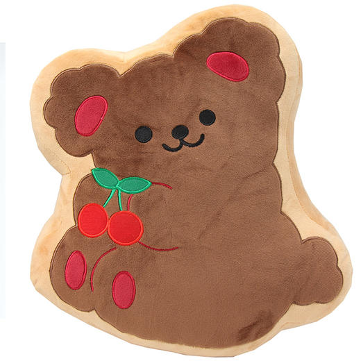 圣诞工艺系列2020冬季新款时尚樱桃熊全身款抱枕131865987