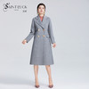 SAINT L’UCK/圣媛女装冬季优雅散摆中长款双面尼大衣SA419D59 商品缩略图0