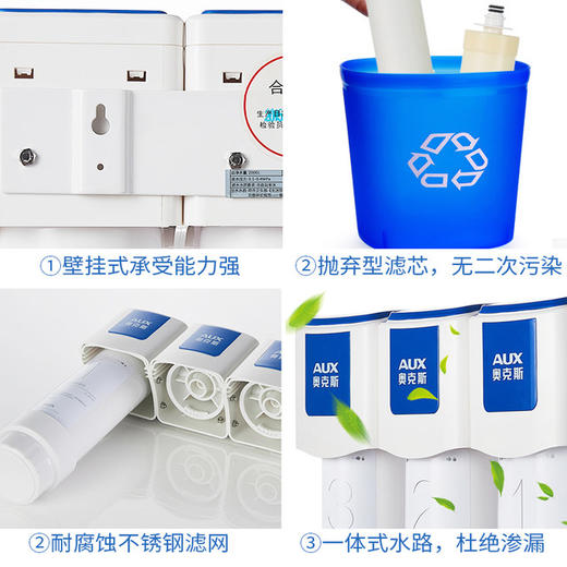 奥克斯净水器AU01、AU03滤芯803型 商品图3