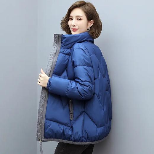 2020冬季新款时尚气质舒适显瘦短款立领棉服 商品图5