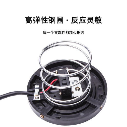 纹身机电源圆形脚踏开关360度脚踏板配件脚踩式带线惊蛰刺青器材 商品图2