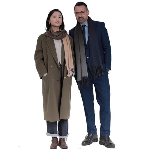 旅漫/Alumann 2020秋冬新款 PLANET系列 纯羊绒围巾 商品图7