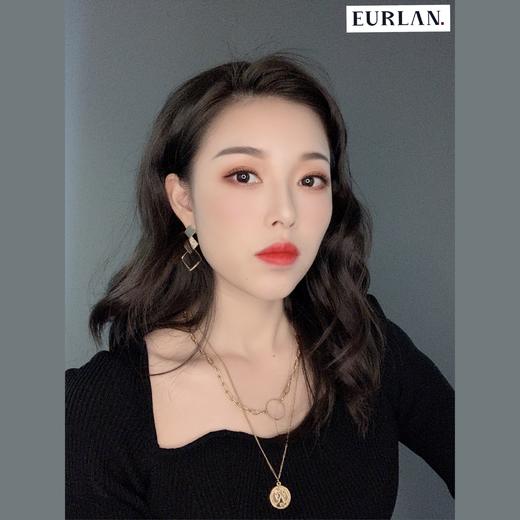 EURLAN.  闺蜜B系列 双层圆币时尚项链 秋冬毛衣链 商品图9