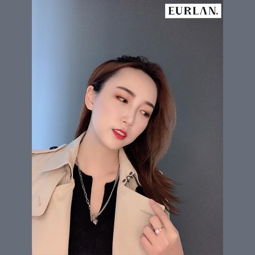 EURLAN.  闺蜜B系列 半双层时尚爱心项链 秋冬毛衣链 商品图9