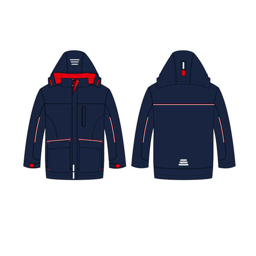 紫草坞小学—冲锋衣  （温馨提醒：此冲锋衣不含校徽，徽标需单独购买哦~） 商品图0