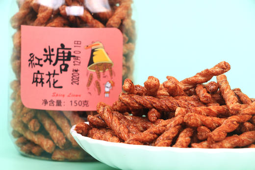 迷你小麻花 150克/瓶 12罐/箱 保质期4个月 商品图11