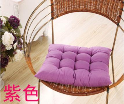 【坐垫】*加厚纯色磨毛坐垫 榻榻米座垫靠垫 餐椅垫 柔软四季可用 商品图1