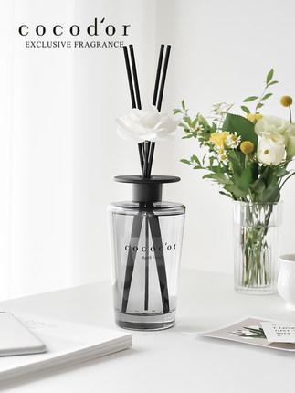 cocodor黑色旗舰版藤条香薰500ml气味清新室内摆件卧室扩香送礼 商品图0