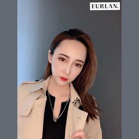EURLAN.  闺蜜B系列 半双层时尚爱心项链 秋冬毛衣链