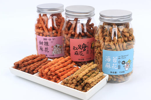 迷你小麻花 150克/瓶 12罐/箱 保质期4个月 商品图3