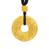 宫匠造办 十朝十美平安扣 汉·守护平安黄金吊坠 商品缩略图3