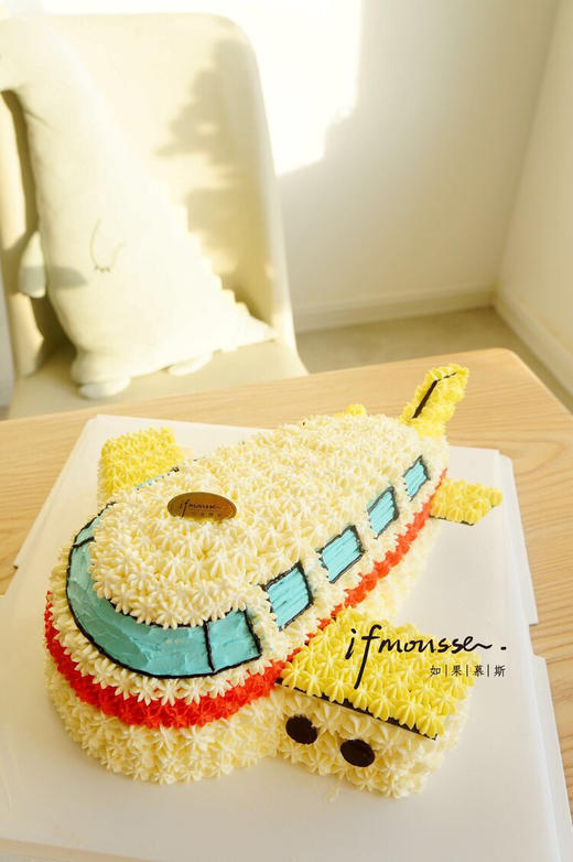 「男孩」异形奶油立体飞机 商品图0