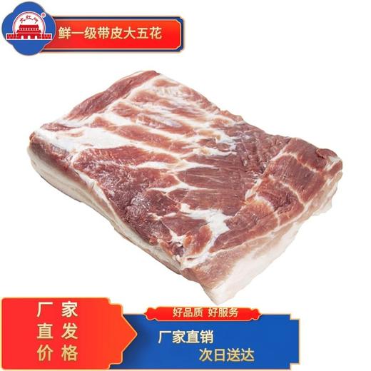 五肉联会员店  大红门  鲜一级带皮大五花1kg 商品图0