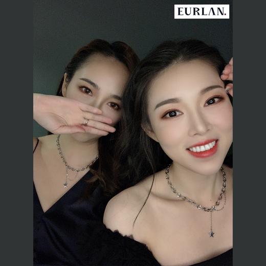 EURLAN.  闺蜜B系列 半双层时尚五角星项链 秋冬毛衣链/锁骨链 商品图7