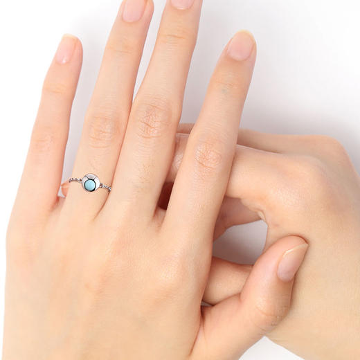 西藏头饰 日月藏式 925银软戒指 两款可选 醍醐X弗影 商品图3